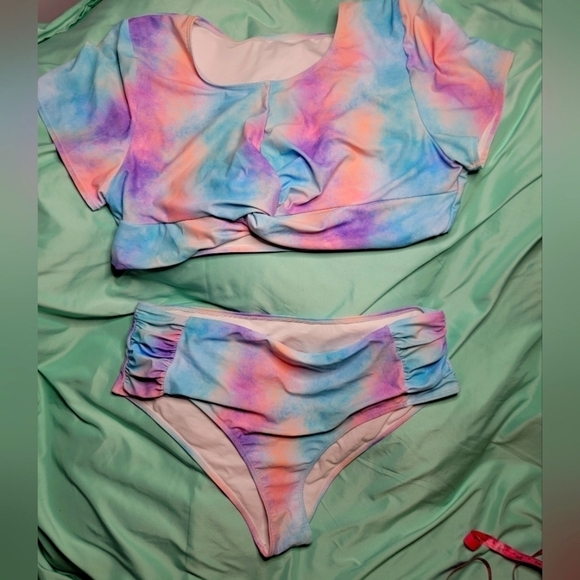 Womens Shein 2 Piece Swimsuit Size 4XL - Picture 4 of 4